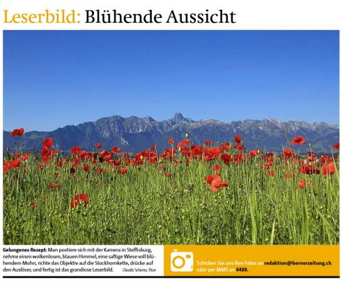 Leserbild TT und BZ 10. Juni 2014  