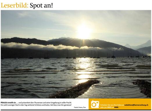 Leserbild TT und BZ 18.September 2014