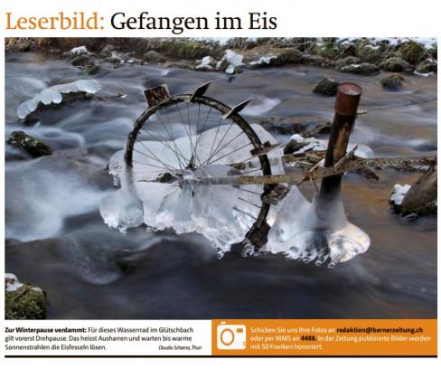 Leserbild Berner Zeitung und Thuner Tagblatt 6.Februar 2017